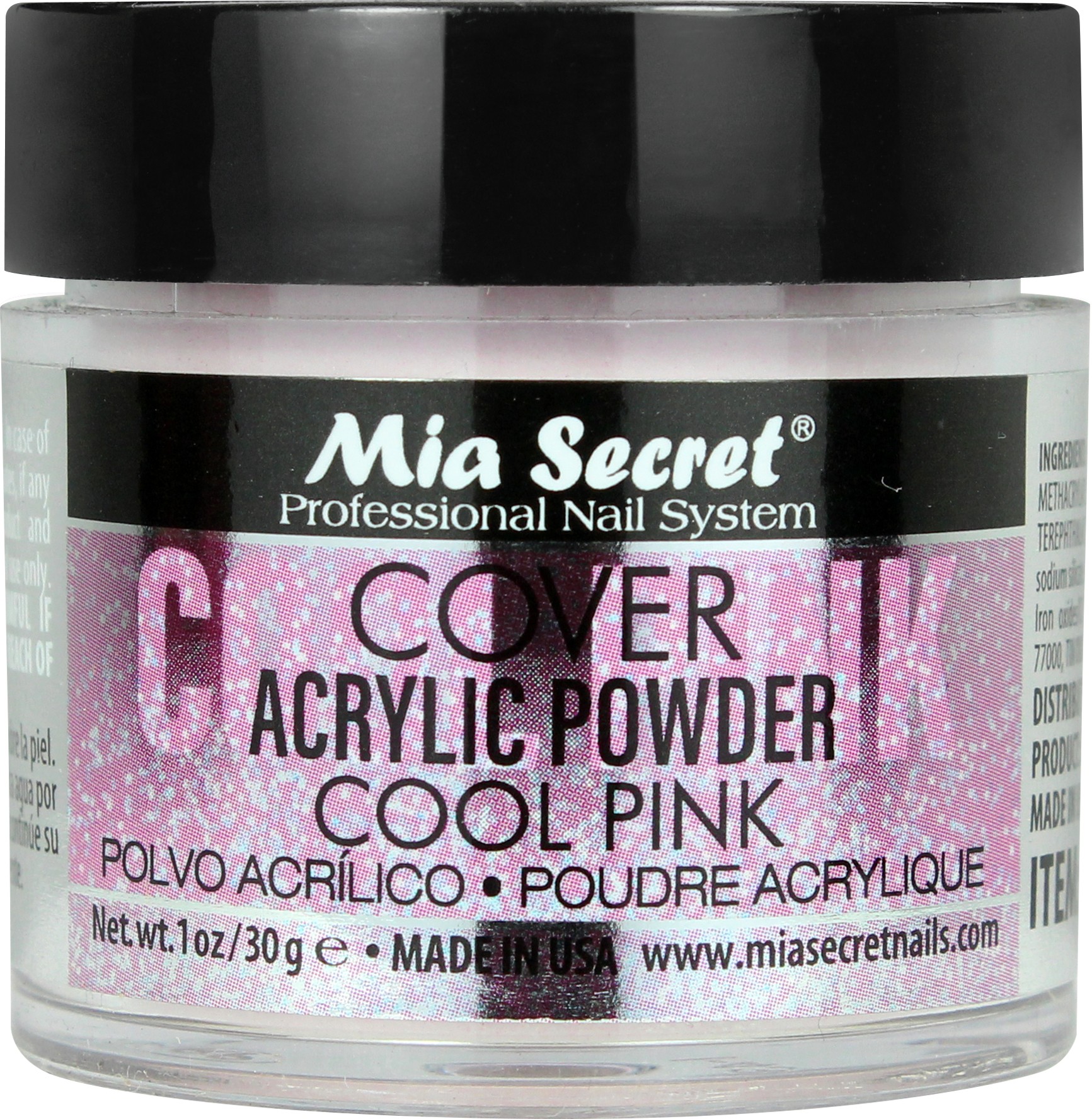 Cover Acryl Poeder Cool Pink 30ml.