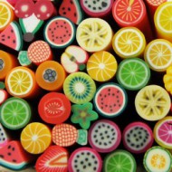 Fimo Fruit Close-up